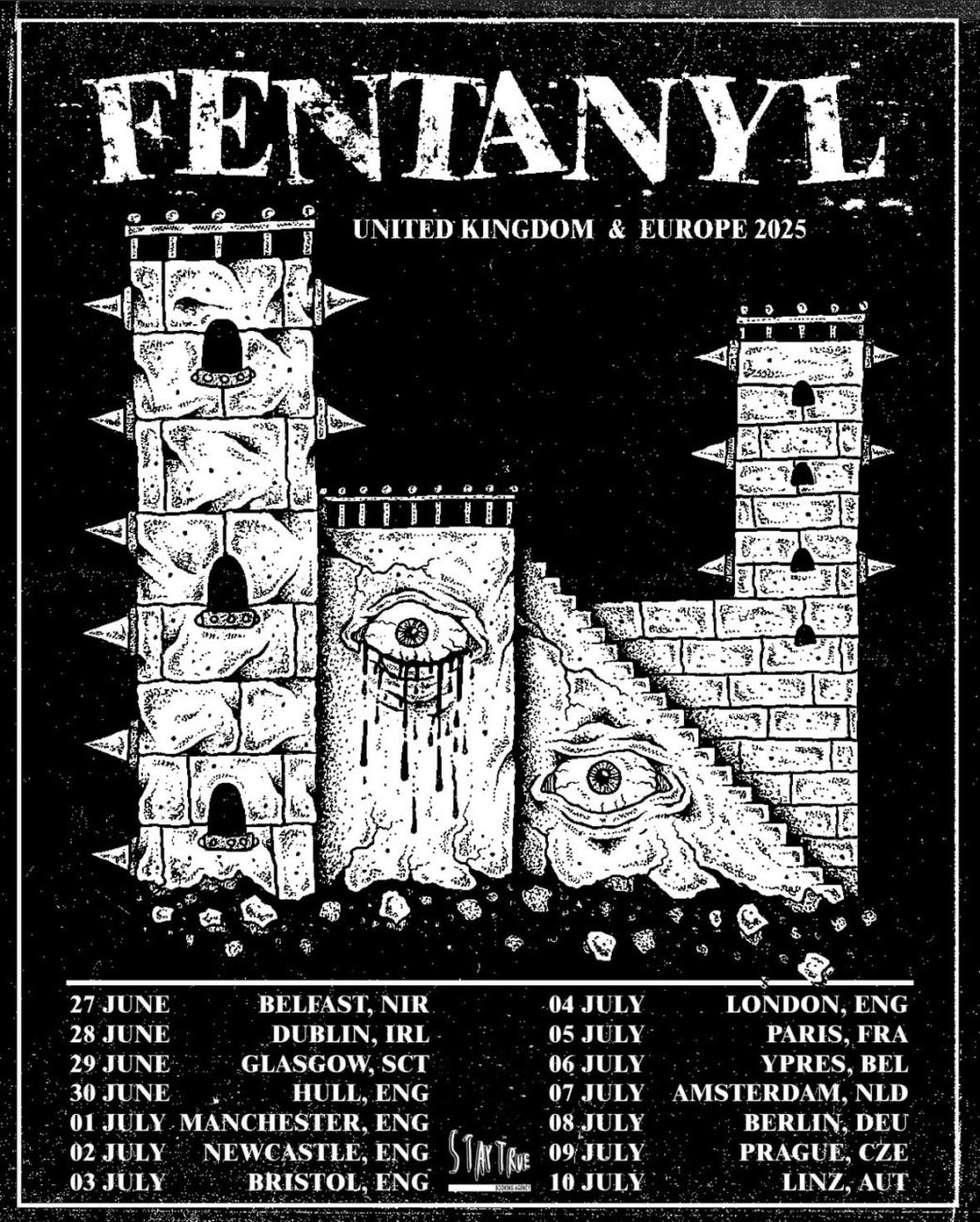 Fentanyl Tourplakat