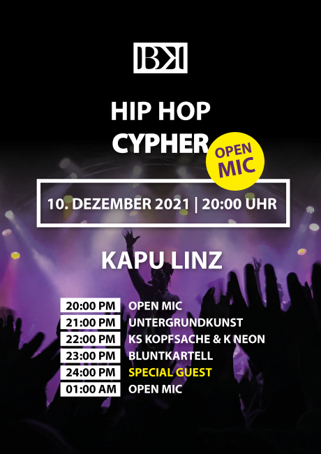 Flyer BluntKartell Cypher #1