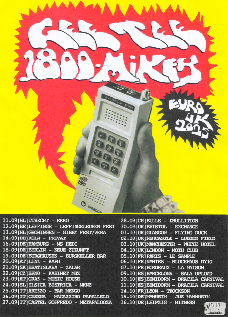 Gee Tee - Tourplakat